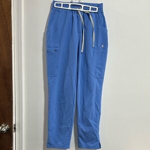 Figs Technical Collection Yola Scrub Pants Womens Blue Sz XS/P W20SW2031P PO1876